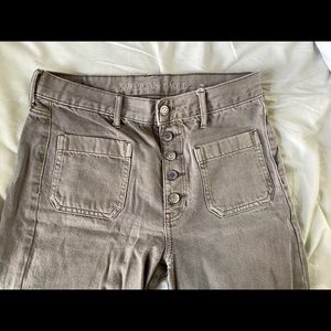 american eagle cropped jeans